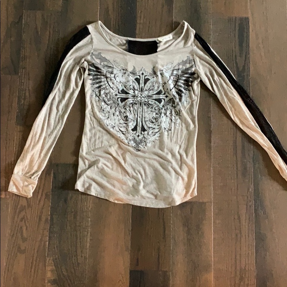Embellished Long Sleeve Tshirt